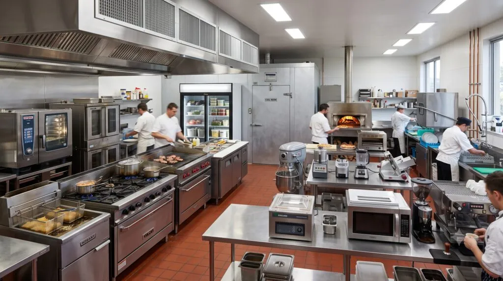 equipments serviced by coles catering maintenance