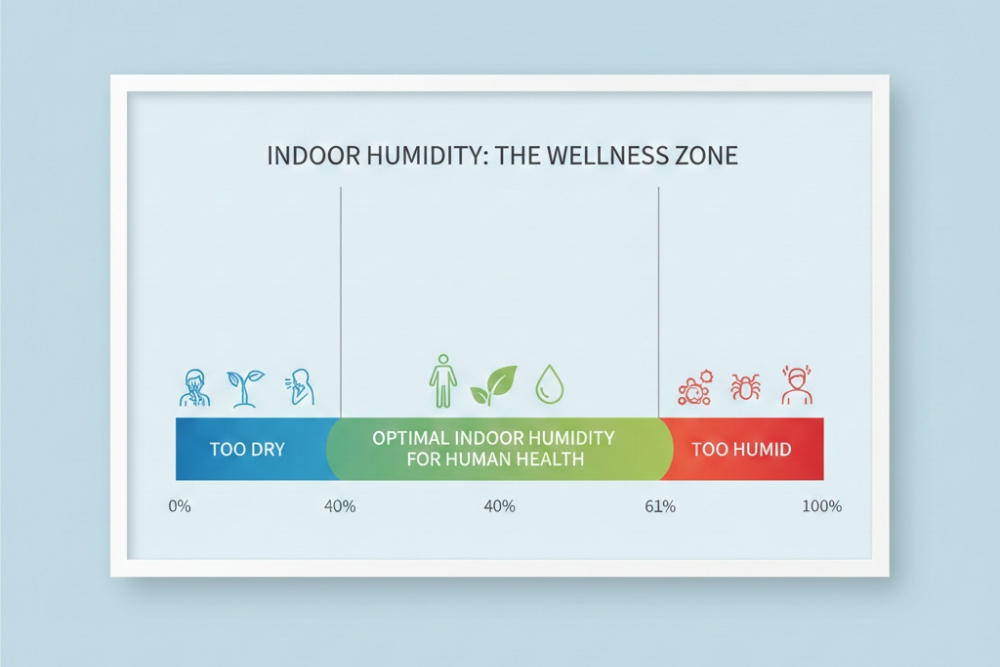 Can Air Conditioning Reduce Sick Building Syndrome in Offices? | Sick Building Syndrome The Humidity Sweet Spot